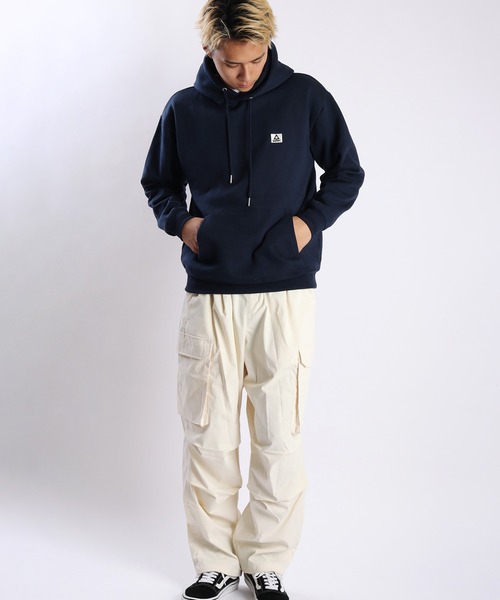 セール】GERRY バック刺繍＋「CAMP」プリント 裏起毛フーデッド