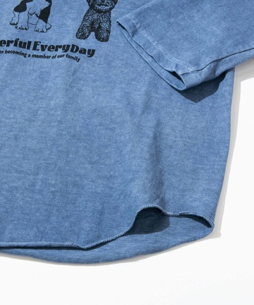 Good On（グッドオン）の「Good On/グッドオン　WONDERFUL EVERYDAY BASEBALL TEE（Tシャツ/カットソー・メンズ・ブルー系その他/ホワイト・MEDIUM/LARGE/X-LARGE）」の8枚目の写真