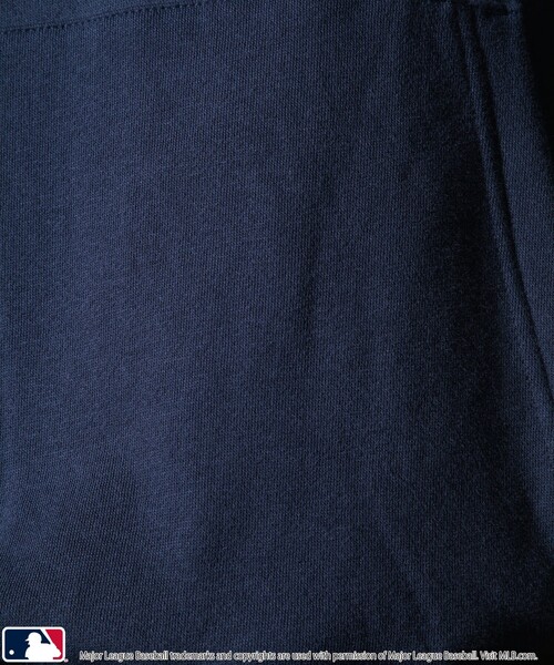 MLB/メジャーリーグベースボール 別注 MLB ハートロゴ刺繍スウェットパーカー/フーディー/裏起毛(限定展開)（パーカー）｜MLB（メジャーリーグベースボール）