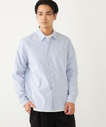 SHIPS Colors:〈洗濯機可能〉CAVE(R) オックス レギュラーカラー シャツ