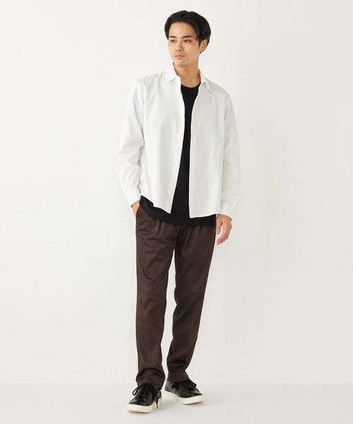 SHIPS Colors(シップス カラーズ)の「SHIPS Colors:〈洗濯機可能〉CAVE(R) オックス レギュラーカラー シャツ(シャツ/ブラウス・メンズ・オフホワイト/ライトブルー/ネイビー・MEDIUM/LARGE/X-LARGE)」の13枚目の写真