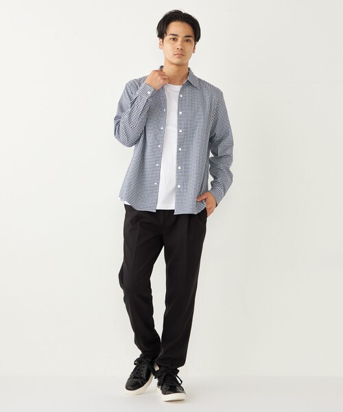 SHIPS Colors(シップス カラーズ)の「SHIPS Colors:〈洗濯機可能〉CAVE(R) オックス レギュラーカラー シャツ(シャツ/ブラウス・メンズ・オフホワイト/ライトブルー/ネイビー・MEDIUM/LARGE/X-LARGE)」の15枚目の写真