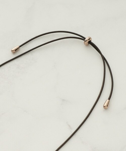 SHOO・LA・RUE（シューラルー）の「◆細ひも三日月ネックレス（ネックレス・レディース・シルバー/ブロンズ/ゴールド・00）」の7枚目の写真