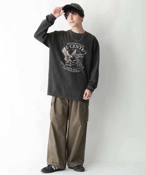 RAGEBLUE（レイジブルー）の「ヴィンテージライク/オーバーサイズロックロンT（Tシャツ/カットソー・メンズ・ダークグレー/その他19/その他17・MEDIUM/LARGE）」の11枚目の写真