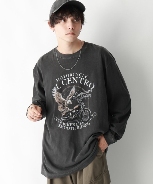 RAGEBLUE（レイジブルー）の「ヴィンテージライク/オーバーサイズロックロンT（Tシャツ/カットソー・メンズ・ダークグレー/その他19/その他17・MEDIUM/LARGE）」の14枚目の写真