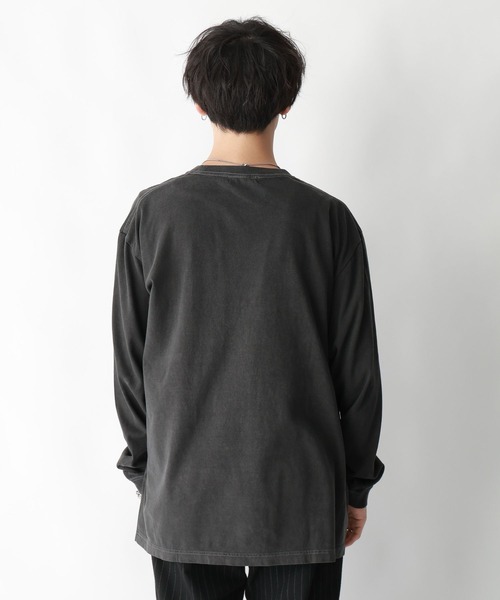 セール】ヴィンテージライク/オーバーサイズロックロンT（Tシャツ