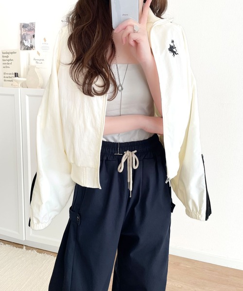 ⭐︎ルフィル ナイロンコットンクロスジャケット ブラック 22AW