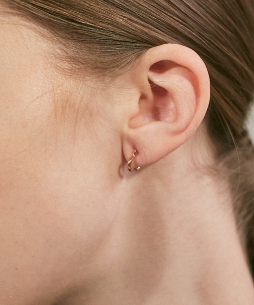 ciite' surgical stainless(シーテサージカルステンレス)の「【 金属アレルギー対応 】 ミニハートフープピアス サージカルステンレス (両耳用)(ピアス(両耳用)・レディース・シルバー/ゴールド/ピンクゴールド・FREE)」の16枚目の写真