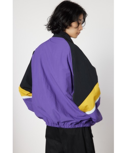 RODEO CROWNS WIDE BOWL（ロデオクラウンズワイドボウル）の「wovenトラックジャケット（ナイロンジャケット・メンズ・レッド/パープル/グレー・MEDIUM/LARGE）」の19枚目の写真