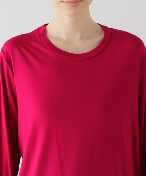 baserange ベースレンジ LONG SLEEVE TEE ピンク BASERANGE（ベースレンジ）の「＜BASERANGE（ベースレンジ