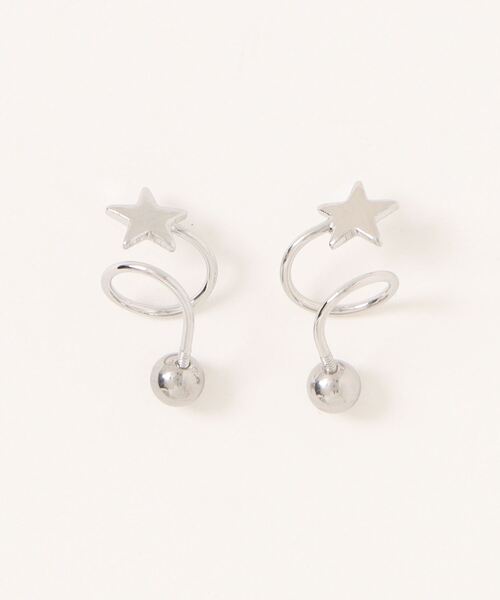 セール】星デザインピアス【ねじり式】（ピアス（両耳用））｜LA