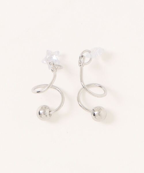 ウッチー様♡専用ページ〔ピアス〕 セール】ハート星デザインピアス【ねじり式】（ピアス（両耳用