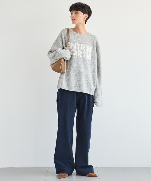 BARNYARDSTORM（バンヤードストーム）の「BARNYARDSTORM / ライトブークレニット（ニット/セーター・レディース・ネイビー/グレー/ブラック・FREE）」の21枚目の写真