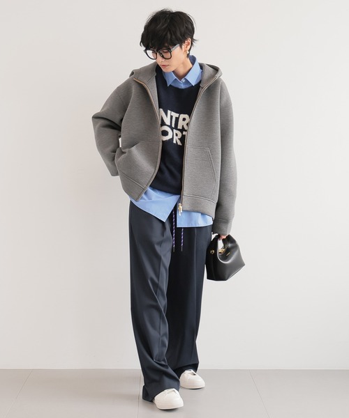 BARNYARDSTORM（バンヤードストーム）の「BARNYARDSTORM / ライトブークレニット（ニット/セーター・レディース・ネイビー/グレー/ブラック・FREE）」の4枚目の写真