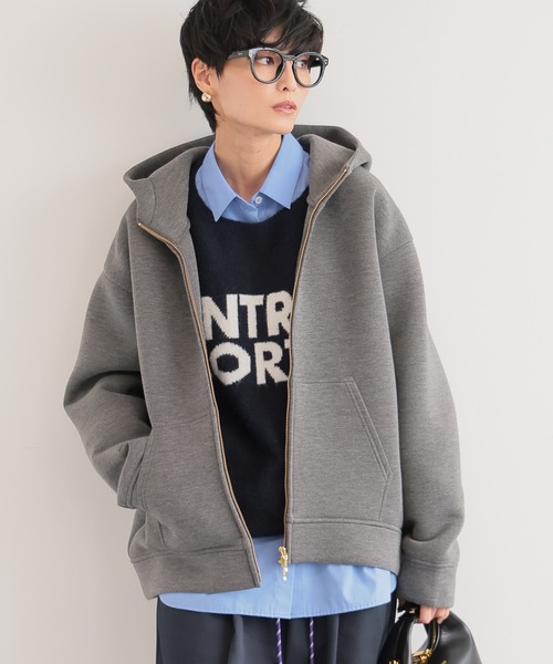 BARNYARDSTORM（バンヤードストーム）の「BARNYARDSTORM / ライトブークレニット（ニット/セーター・レディース・ネイビー/グレー/ブラック・FREE）」の5枚目の写真