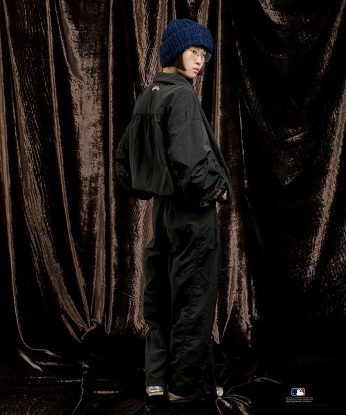 Perushu × MLB ナイロンドローコードパンツ Perushu（ペルーシュ）の「Perushu × MLB ナイロンドローコード