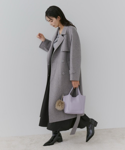 TITTY&CO.(ティティーアンドコー)の「2wayフェイクレザーロングブーツ(ブーツ・レディース・ブラウン/ブラック・MEDIUM/LARGE)」の8枚目の写真