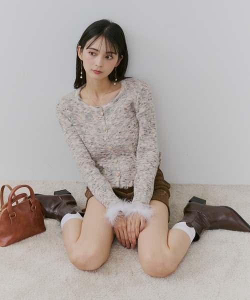 TITTY&CO.(ティティーアンドコー)の「2wayフェイクレザーロングブーツ(ブーツ・レディース・ブラウン/ブラック・MEDIUM/LARGE)」の16枚目の写真