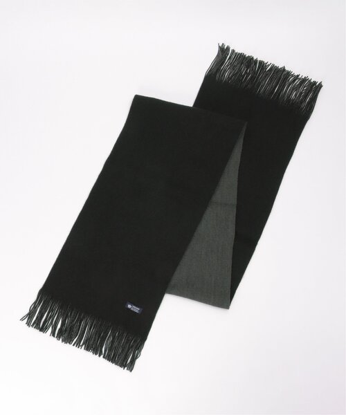 ikka（イッカ）の「【抗菌防臭】リバーシブルマフラー（マフラー・メンズ・ブラック/ネイビー/ブルー・FREE）」の18枚目の写真