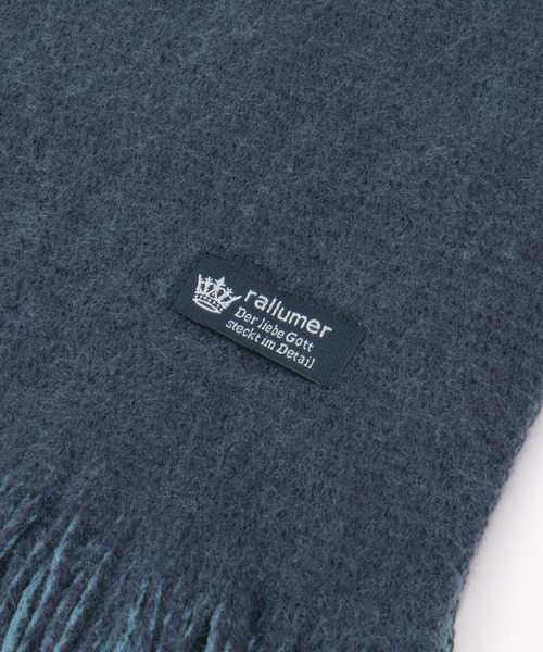 ikka（イッカ）の「【抗菌防臭】リバーシブルマフラー（マフラー・メンズ・ブラック/ネイビー/ブルー・FREE）」の4枚目の写真