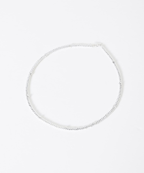 URBAN RESEARCH（アーバンリサーチ）の「decor『デコール』　Hematite dot Choker（ネックレス・レディース・シルバー・-）」の3枚目の写真