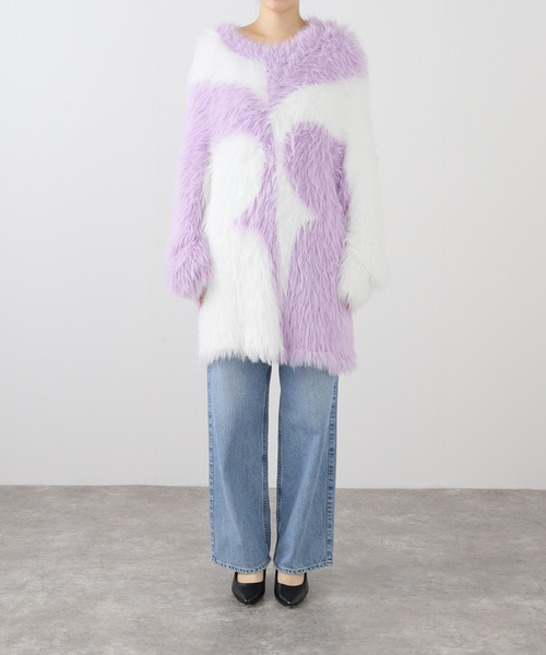 MASU(エムエーエスユー)の「MASU M SHAGGY SWEATER MPFW-KN0324:ニット(ニット/セーター・レディース・ホワイト・48)」の14枚目の写真
