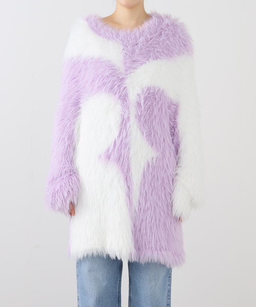 MASU(エムエーエスユー)の「MASU M SHAGGY SWEATER MPFW-KN0324:ニット(ニット/セーター・レディース・ホワイト・48)」の12枚目の写真