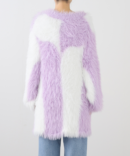 MASU(エムエーエスユー)の「MASU M SHAGGY SWEATER MPFW-KN0324:ニット(ニット/セーター・レディース・ホワイト・48)」の8枚目の写真