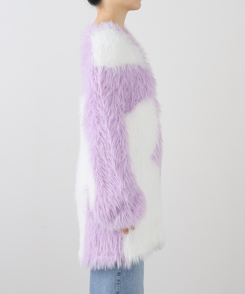 MASU(エムエーエスユー)の「MASU M SHAGGY SWEATER MPFW-KN0324:ニット(ニット/セーター・レディース・ホワイト・48)」の9枚目の写真