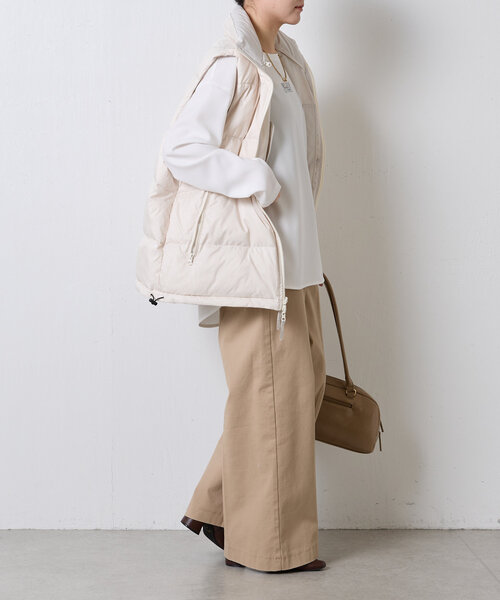 Traditional Weatherwear(トラディショナルウェザーウェア)の「Traditional Weatherwear/ユニオンウェアリバーシブルダウンベスト(ベスト・レディース・ホワイト・36)」の7枚目の写真