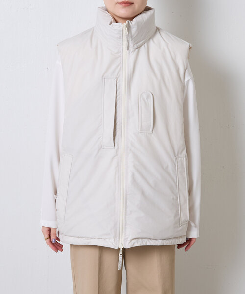 Traditional Weatherwear(トラディショナルウェザーウェア)の「Traditional Weatherwear/ユニオンウェアリバーシブルダウンベスト(ベスト・レディース・ホワイト・36)」の8枚目の写真