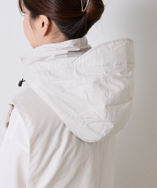 Traditional Weatherwear(トラディショナルウェザーウェア)の「Traditional Weatherwear/ユニオンウェアリバーシブルダウンベスト(ベスト・レディース・ホワイト・36)」の14枚目の写真