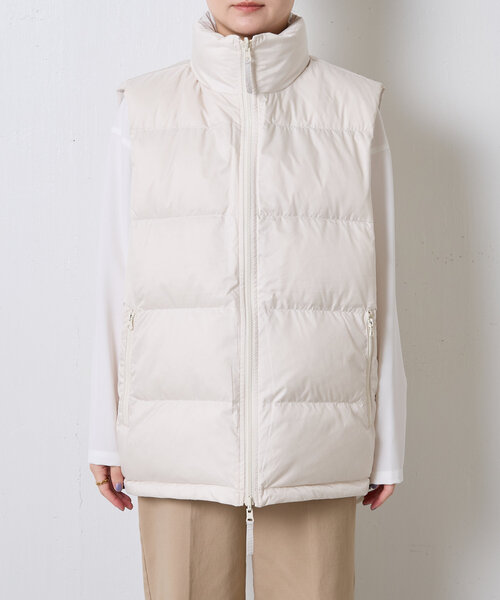 Traditional Weatherwear(トラディショナルウェザーウェア)の「Traditional Weatherwear/ユニオンウェアリバーシブルダウンベスト(ベスト・レディース・ホワイト・36)」の21枚目の写真