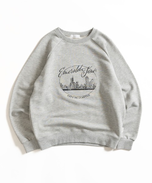 MUHET（ミュエータ）の「アソートプリントスウェット（スウェット・レディース・オフホワイト/杢グレー/ネイビー/レッド・X-LARGE/MEDIUM）」の16枚目の写真