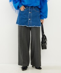 RODEO CROWNS WIDE BOWL | デニムスカート レイヤード スラックス(スラックス)