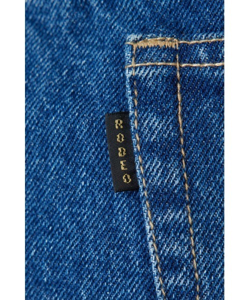 RODEO CROWNS WIDE BOWL（ロデオクラウンズワイドボウル）の「デニムスカート レイヤード スラックス（スラックス・レディース・グレー/ブラック・FREE）」の18枚目の写真