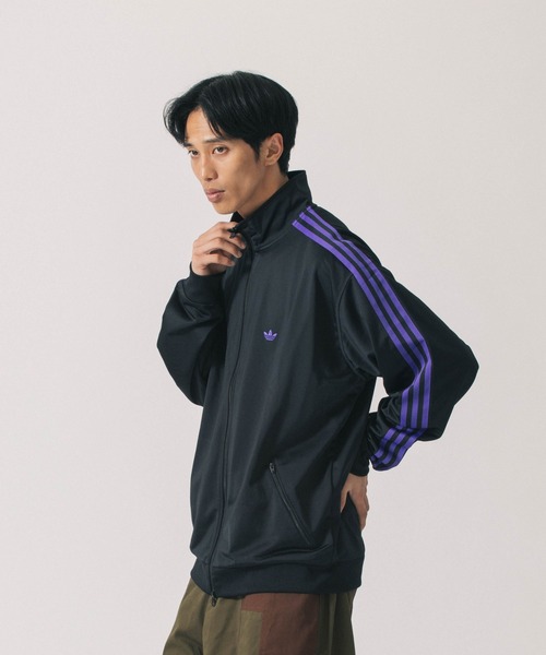 adidas Originals（アディダスオリジナルス）の「adidas BB TRACKTOP JP SMU 24FW（ジャージ・メンズ・ブラック/ベージュ/ブラウン/ライトブルー・M/L/XL/S）」の16枚目の写真