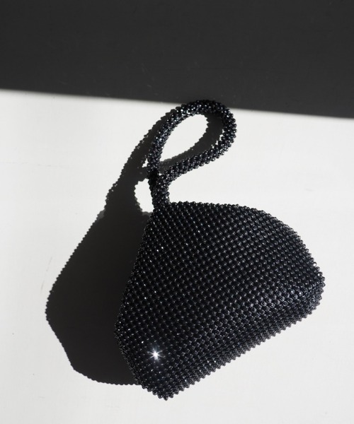 Dorry Doll(ドリードール)の「【ZOZO限定商品】クリスタルトライアングルBag(ハンドバッグ・レディース・ブラック/シルバー/ゴールド・FREE)」の15枚目の写真