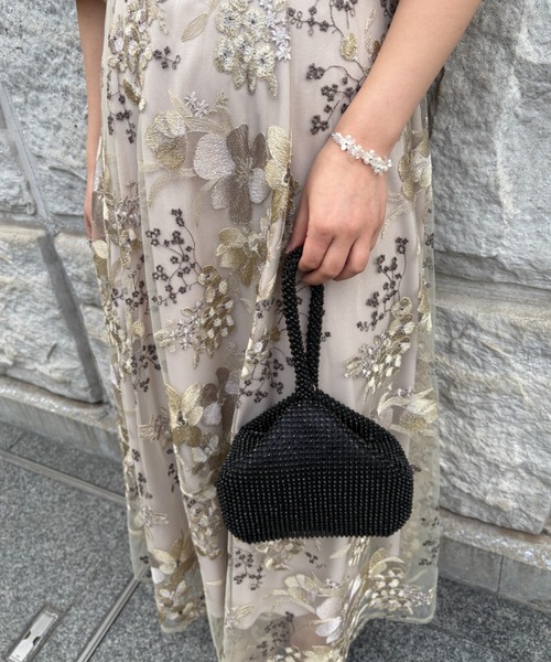 Dorry Doll(ドリードール)の「【ZOZO限定商品】クリスタルトライアングルBag(ハンドバッグ・レディース・ブラック/シルバー/ゴールド・FREE)」の16枚目の写真