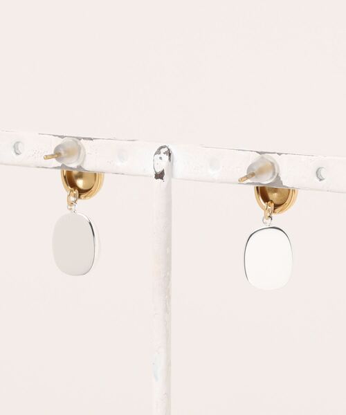 novice（ノーヴィス）の「【novice】Bicolor Concave Pierce［Stainless］（ピアス（両耳用）・レディース・その他・FREE）」の6枚目の写真
