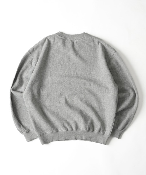 kutir（クティール）の「VINTAGE LIKE ASSORTMENT CREW NECK SWEAT/ヴィンテージライクアソートクルーネックスウェット（スウェット・メンズ・ボルドー/レッド/杢グレー/グレー/ブラック系/ブラック・LARGE/MEDIUM）」の20枚目の写真