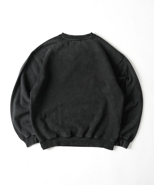 kutir（クティール）の「VINTAGE LIKE ASSORTMENT CREW NECK SWEAT/ヴィンテージライクアソートクルーネックスウェット（スウェット・メンズ・ボルドー/レッド/杢グレー/グレー/ブラック系/ブラック・LARGE/MEDIUM）」の21枚目の写真