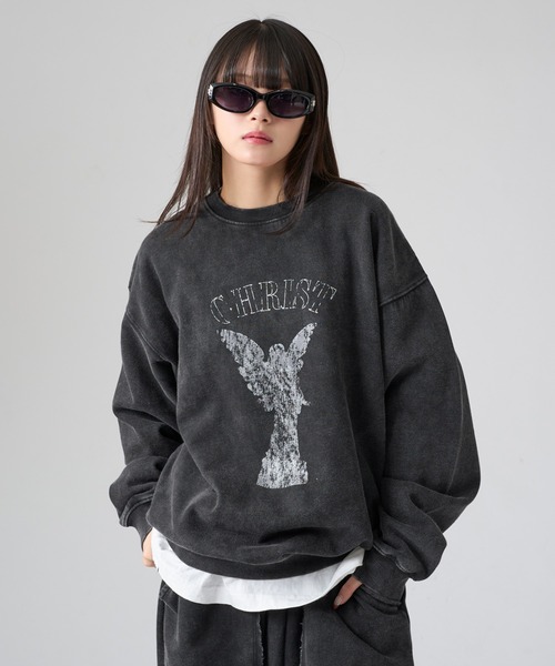 セール】VINTAGE LIKE ASSORTMENT CREW NECK SWEAT/ヴィンテージライク