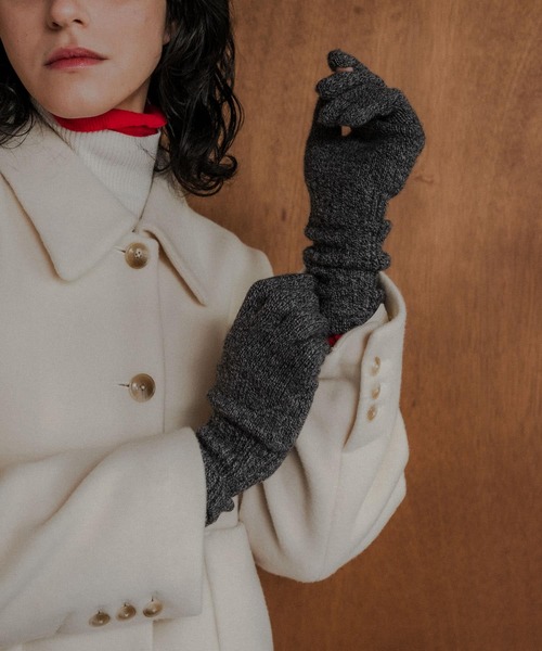 【セール】William Brunton Hand Knits long rib cuff Glove(手袋)|William Brunton Hand Knits(ウィリアム ブラントン ハンド ニット) 【セール】William Brunton Hand Knits long rib cuff Glove(手袋)|William Brunton Hand Knits(ウィリアム ブラントン ハンド ニット)