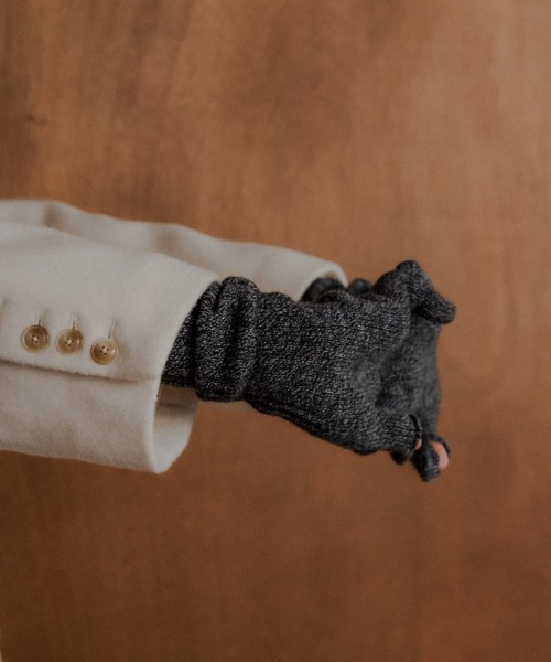 【セール】William Brunton Hand Knits long rib cuff Glove(手袋)|William Brunton Hand Knits(ウィリアム ブラントン ハンド ニット) 【セール】William Brunton Hand Knits long rib cuff Glove(手袋)|William Brunton Hand Knits(ウィリアム ブラントン ハンド ニット)