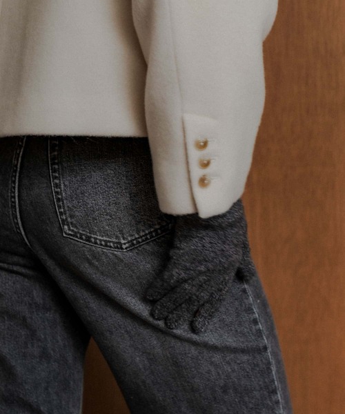 【セール】William Brunton Hand Knits long rib cuff Glove(手袋)|William Brunton Hand Knits(ウィリアム ブラントン ハンド ニット) 【セール】William Brunton Hand Knits long rib cuff Glove(手袋)|William Brunton Hand Knits(ウィリアム ブラントン ハンド ニット)