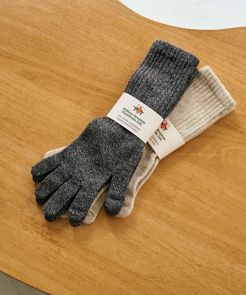 【セール】William Brunton Hand Knits long rib cuff Glove(手袋)|William Brunton Hand Knits(ウィリアム ブラントン ハンド ニット) 【セール】William Brunton Hand Knits long rib cuff Glove(手袋)|William Brunton Hand Knits(ウィリアム ブラントン ハンド ニット)