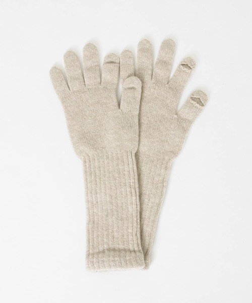 【セール】William Brunton Hand Knits long rib cuff Glove(手袋)|William Brunton Hand Knits(ウィリアム ブラントン ハンド ニット) 【セール】William Brunton Hand Knits long rib cuff Glove(手袋)|William Brunton Hand Knits(ウィリアム ブラントン ハンド ニット)
