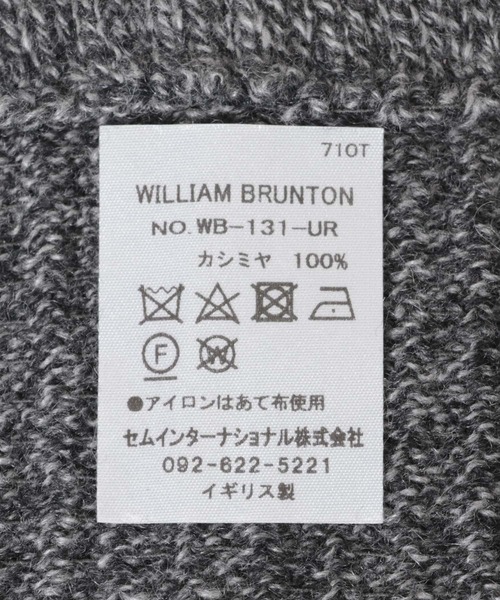 【セール】William Brunton Hand Knits long rib cuff Glove(手袋)|William Brunton Hand Knits(ウィリアム ブラントン ハンド ニット) 【セール】William Brunton Hand Knits long rib cuff Glove(手袋)|William Brunton Hand Knits(ウィリアム ブラントン ハンド ニット)
