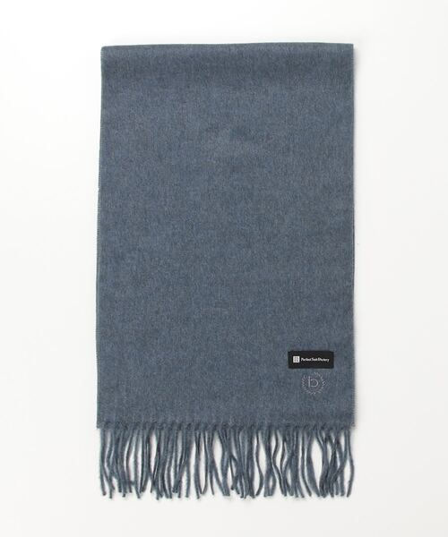 Perfect Suit FActory(パーフェクトスーツファクトリー)の「インポート【V.FRASS(ヴィフラース)】無地マフラー ブラック/グレー/ベージュ/ネイビー(マフラー・メンズ・ベージュ/ネイビー/ブラック/チャコールグレー・FREE)」の7枚目の写真